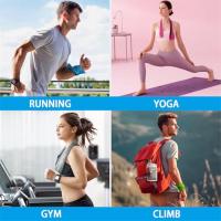 Toalla deportiva con sensación de frío, secado rápido, refrigeración al aire libre, toalla fría, Fitness, correr, limpieza del sudor, toalla de hielo - details 7