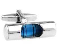 Gemelos de calidad para hombre, hechos de material de latón de alta calidad, color azul, diseño degradado, venta al por mayor y al por menor - details 0