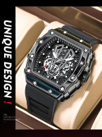 Reloj de hombre de marca suiza, hueco, luminoso e impermeable. - details 5