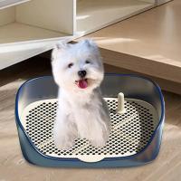 Pet Dog Toilet Portable Dog Potty Pan Trainer Litter Box Anti-Splash Pets Wc Toilet Puppy Kitten Cleaning Tool - details 2