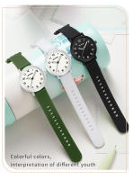 Exam Reloj de cuarzo luminoso, ligero, informal, resistente al agua, para estudiantes, silencioso - details 36