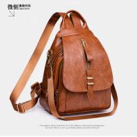 Mochila De Estilo Vintage para mujer, morral de piel sintética suave, informal, a la moda - details 20