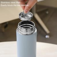 Taza térmica inteligente de 200ML, termo de bolsillo de acero inoxidable a prueba de fugas, pantalla de temperatura, Mini taza de café, botella de agua aislada - details 1