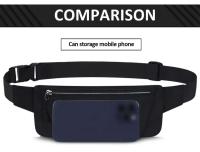 Bolsa de Cintura Ligera para Deportes de Gimnasio Bolsillo para Teléfono Móvil Ajustable - details 3