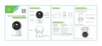 ANSVICAM 2K 5G Wifi cámara domo de doble lente interior 3MP llamada de un toque Monitor de bebé cámara IP de seguridad de conversación bidireccional con Alexa - details 10