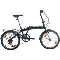 Bicicleta Plegable de 20 Pulgadas 6 Velocidades Adecuada para Hombres y Niños Guardabarros - details 0