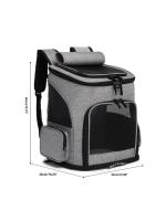 Mochila extensible para mascotas, bolsa de gran capacidad, transpirable, portátil, plegable - details 8