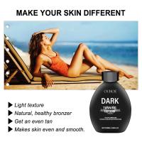 Loción autobronceadora de larga duración, bronceador de trigo oscuro, bronceador sin sol para cara, cuerpo, solárium, crema hidratante nutritiva para bronceado falso - details 7