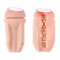 Leten Soft Ora Pussy Real Vagina Juguete Erótico para Adultos Juguetes para Hombres Regalo Sexo hine Manual Masturbador Masculino Portátil Botella de Cerveza - details 5