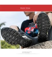 2025 zapatillas de tenis informales para hombre, zapatos de malla transpirables a la moda de verano, calzado de senderismo antideslizante para hombre, zapatillas para escalar y senderismo - details 5