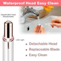 Epilador Eléctrico Portátil En Forma De Labial Para Mujeres Eliminación De Vello Facial Painless Y Efectiva Herramienta De Afeitado Doméstico Con Un Cuchillo - details 3