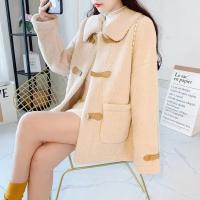 Nueva chaqueta sherpa de otoño e invierno para mujer, chaqueta corta holgada y versátil - details 25