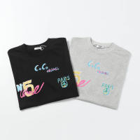 Camisetas Casuales de Verano para Hombres Algodón Puro, Cuello Redondo, Mangas Cortas, Novedad con Estampados de Logotipo - details 13