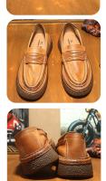 Zapatos de cuero de vaca puro de suela blanda de alta gama de cuero - details 4
