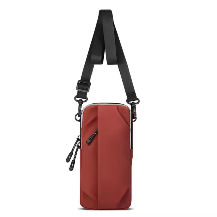 Bolsa de poliéster para teléfono móvil, bolso de muñeca deportivo elástico impermeable, tarjetero, bandolera para correr, gimnasio, Yoga y ciclismo - 1