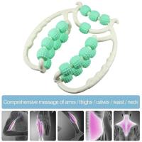 Rodillo masajeador redondo para cintura, anillo para músculos abdominales, Clip para pierna, tubo de estufa para limpiar los meridianos, herramientas portátiles de masaje para celulitis - details 26