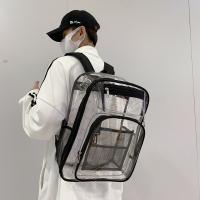 Mochila Cabina PVC Transparente 20L - Impermeable para Viajes y Gimnasio |   Diseño Moderno con Compartimento Seguro - details 6