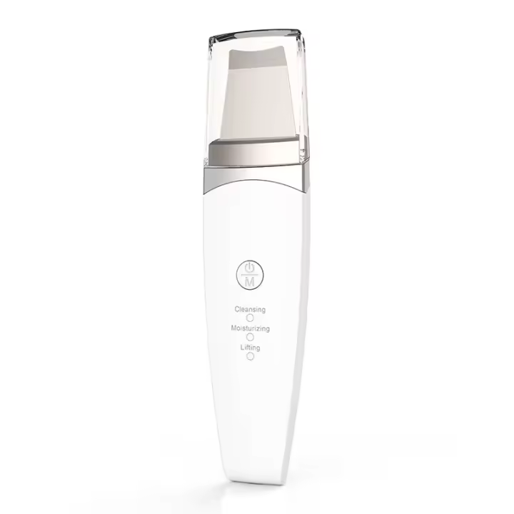 Espátula ultrasónica para el cuidado de la piel, masajeador Facial, eliminación de espinillas y piel muerta, exfoliación Facial electrónica - 1