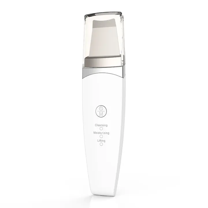 Espátula ultrasónica para el cuidado de la piel, masajeador Facial, eliminación de espinillas y piel Muerta, exfoliación Facial Electrónica - 1