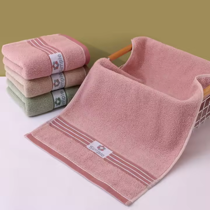 Toalla de baño de algodón puro para adultos, toalla facial gruesa, absorbente, suave, pareja - 1