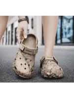 Sandalias de verano para mujer, zapatos de playa de secado rápido, suela gruesa, zapatillas Unisex, zuecos, chanclas para hombre - details 11