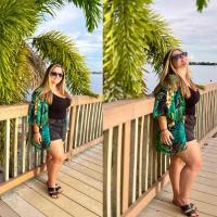 Verano largo wy Cover Up Tops Kimono Cardigan abrigo prendas de vestir blusa Bohemian Bikini Hawaii gasa camisa fiesta en la playa - details 4