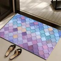 Alfombra de Baño de Diatomea Altamente Absorbente, Secado Rápido, Antideslizante para la Puerta del Baño - details 2