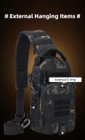 Mochila Táctica para Acampar Bolsa de Hombro Deportiva para Senderismo, Escalada, Ciclismo, Pesca, Viajes Bolsa de Cintura MOLLE - details 9