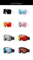 Gafas de esquí para adultos, lentes de Snowboard para esquí al aire libre, a prueba de viento, de doble capa, antiniebla, para nieve, para hombre y mujer, novedad de 2023 - details 5