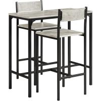 OGT03-N Juegos de Muebles Altas, Mesa de Cafetería, Juego de Balcón de 3 Piezas, Juego de Bar, 1 Mesa y 2 Sillas, ES - details 18