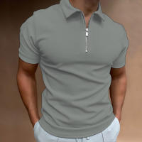 Verano hombre polo camisa cuello manga corta solapa camiseta casual fit top - details 0