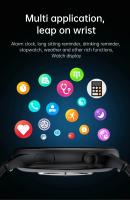 HK85-reloj inteligente para hombre y mujer, accesorio de pulsera resistente al agua IP67 con control del ritmo cardíaco, Pantalla AMOLED 1,43, seguimiento de actividad deportiva - details 24