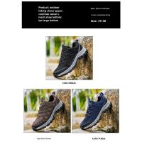 Zapatos de Senderismo Transfronterizos para Hombre Antideslizantes, Resistentes al Desgaste, Transpirables, Absorbentes de Sudor Zapatos de Deportes de Acampada, Correr - details 6