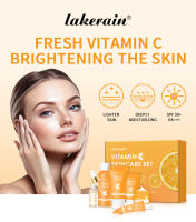 Conjunto de Cuidado de la Piel de Vitamina C de 6 Piezas Incluye Toner, Sérum, Crema para los Ojos, Crema Facial, Protector Solar, Limpiador de Piel Húmedo - details 0