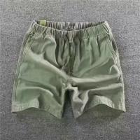 Moda de Verano para Hombres Pantalones Cortos Casuales de Algodón Fresco Estampado Camuflaje - details 4