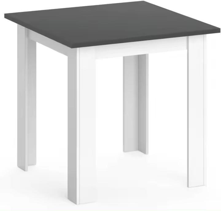 Mesa de Comedor Karlos, Blanco, 80 x 80 cm - 1