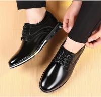 Zapatos de Cuero para Hombres Zapatos Casuales con Suela Gruesa Resistentes al Desgaste - details 17