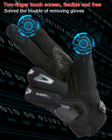 SUOMY-guantes de motocicleta para mujer y niña, manoplas impermeables y cálidas a prueba de viento, color rosa, para invierno, XS - details 6