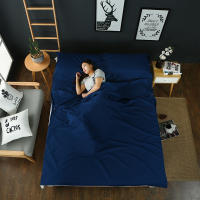 Sábanas antisuciedad portátiles para adultos, telas del color sólido del saco de dormir del hotel del viaje - details 15