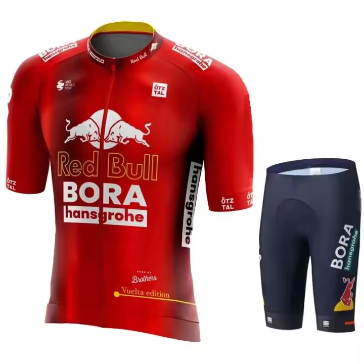 Camiseta MTB profesional para hombre, Red Bull Tre, uniforme de ciclismo de carretera, ropa, camiseta de verano 2021, camisa, ropa deportiva - 1