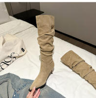 Nuevas botas de tacón de aguja de gamuza botas de mujer - details 31