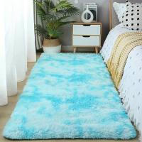 Alfombras de área ultrasónica de felpa para sala de estar, dormitorio, alfombra para bajada de cama, 1 unidad - details 4