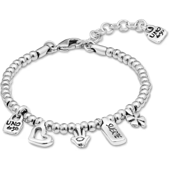 Rdovkxua Pulsera De Encaje De Corazón Para Mujer, Pulsera De La Suerte Con Dijes De Mano De - 1