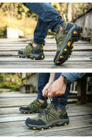 Zapatos de senderismo al aire libre para hombre, zapatillas deportivas de escalada para hombre, botas de montaña impermeables para caza táctica - details 16