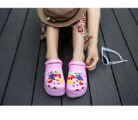 Zapatillas de verano para mujer, sandalias de playa con plataforma gruesa para exteriores, cuñas antideslizantes para interiores, zuecos de moda para mujer, toboganes de talla grande 35-42 - details 14