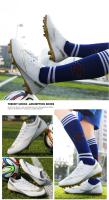 Zapatos de Fútbol Ligeros y Antideslizantes Puntas Largas para Entrenamiento al Aire Libre Unisex - details 7