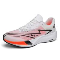 Nueva marca de alta calidad para correr, zapatos deportivos de malla ligera y flexible Eva para hombre, fibra de carbono 36-45 - details 8