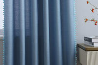 Cortinas de Salón con Efecto Lino,Cortina translúcida, Decoración del Hogar Moderna para Dormitorio,Comedor y Estudio - details 11
