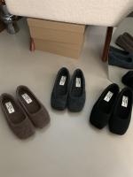 Zapatos individuales esponjosos de moda de gama alta nuevos zapatos planos de hadas con temperamento de brisa nocturna francesa zapatos de algodón de terciopelo de invierno femenino - details 34