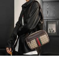 Bolso de hombro de piel sintética para hombre joven, bandolera resistente al agua, para fiesta, negocios, informal, para móvil, - details 12